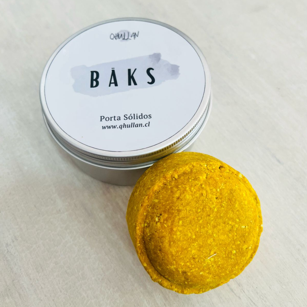 Bäks | Porta Acondicionador y champú sólido | Envase