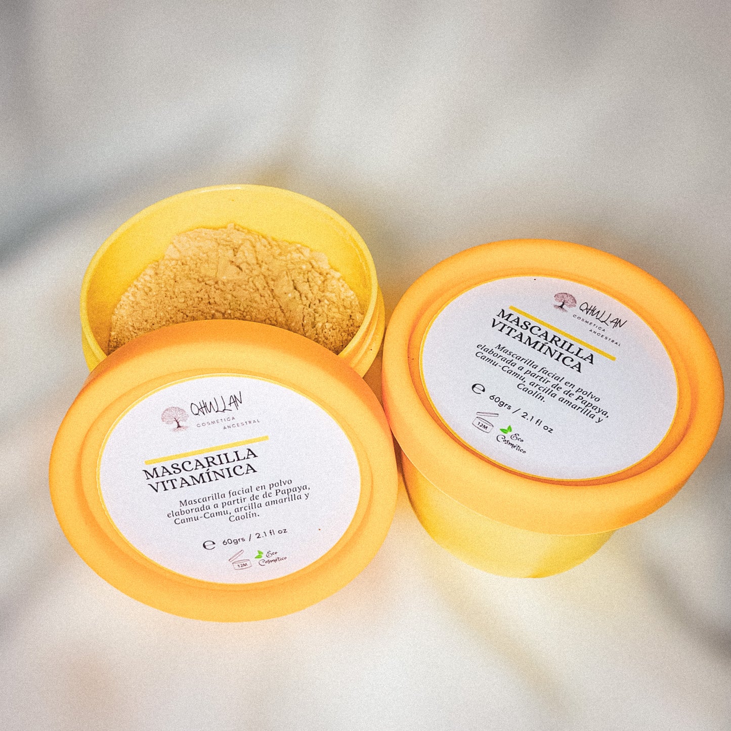 Mascarilla vitamínica Papaya - Camu Camu 60gr