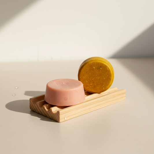 Pack esencial 3 en 1: Champú + Acondicionador + Jabonera