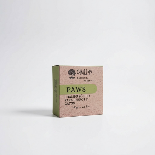 Paws 80 gr | Champú Solido | Para Perros y Gatos